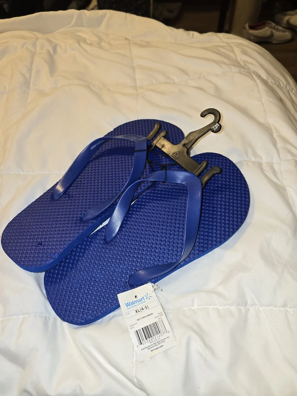 Walmart Kids' Blue Flip Flops - Comfortable Summer Sandals